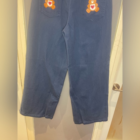 Care Bears Denim jeans with Cartoon Print Wide Leg Pants - Picture 9 of 9